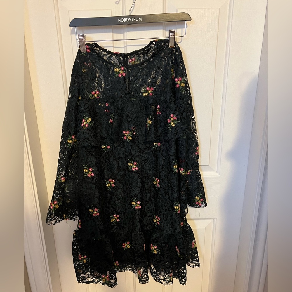 Zara lace floral dress